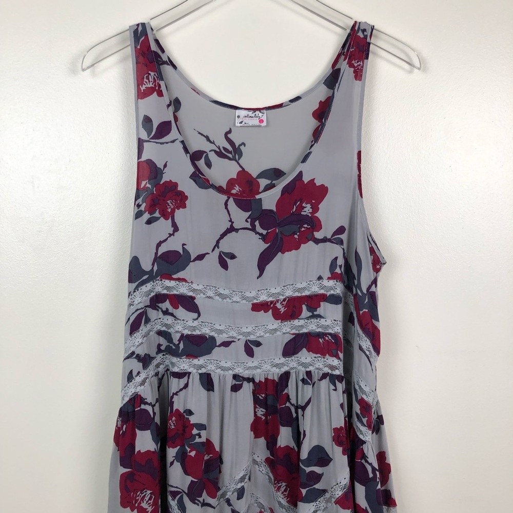 Free People Intimately Voile & Lace Trapeze Dress - Picture 3 of 8